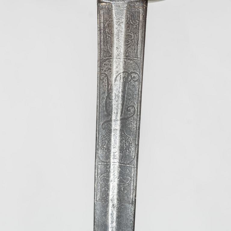 Värja, för officer, 1700-tal.