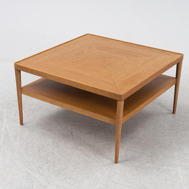 An oak veneered coffee table, Stockholm series, IKEA.