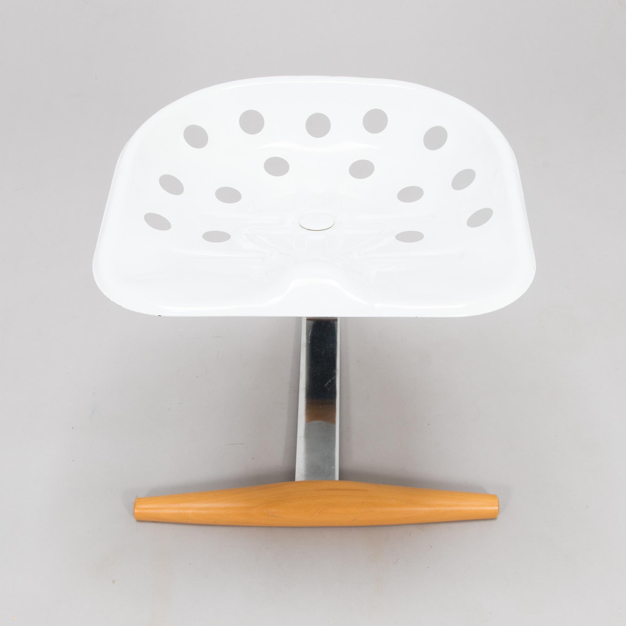 Achille & Pier Giacomo Castiglioni, a 21st century 'Mezzarado' stool for Zanotta.