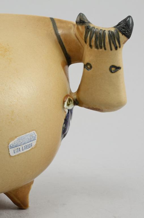 FIGURIN, stengods, Lisa Larson.