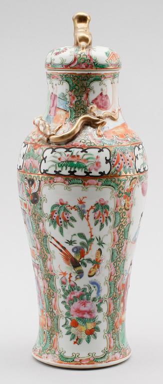 LOCKURNA, porslin, Kina, Kanton, 1800-tal.