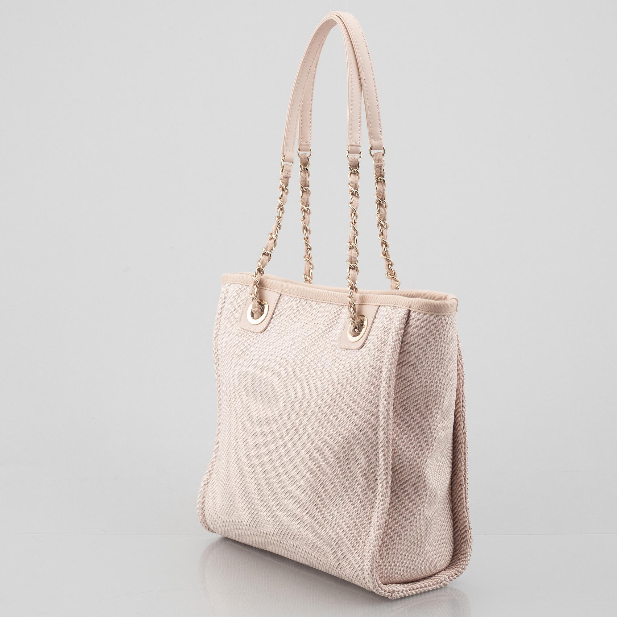 Chanel, "Deauville" Shopping tote, 2020.