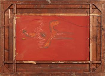 OKÄND KONSTNÄR, olja på duk, 1900-tal.