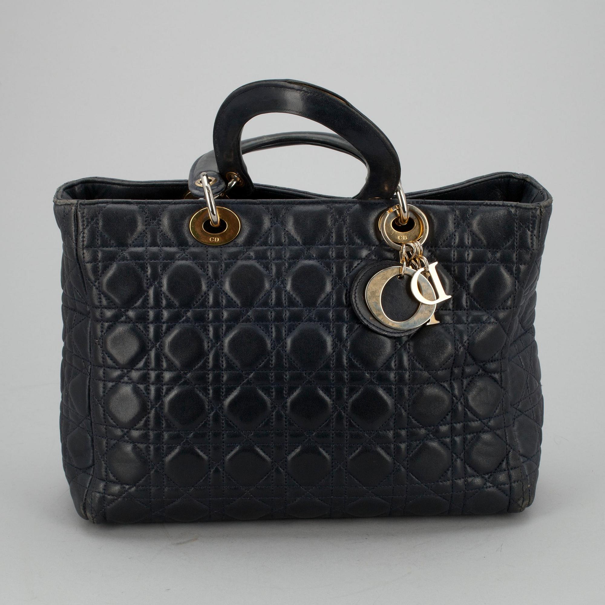 VÄSKA, Lady Dior, Christian Dior.