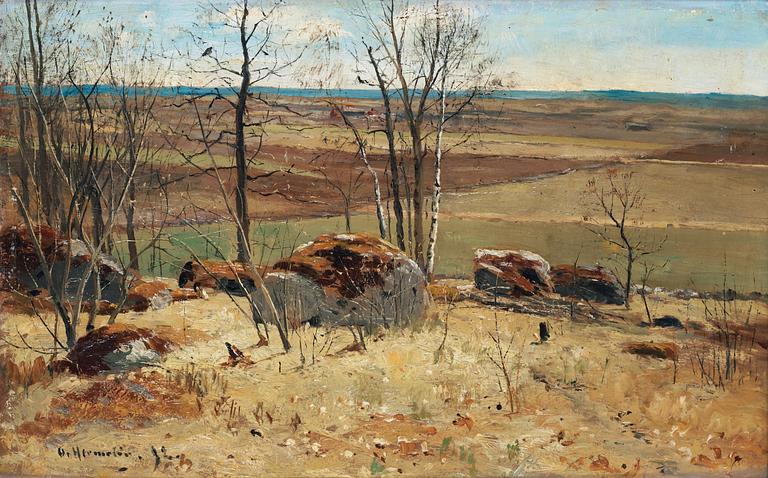 Olof Hermelin, Spring landscape.