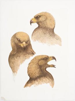 LENNART SAND, portfölj med sex färglitografier, sign 95/280 o dat -91.