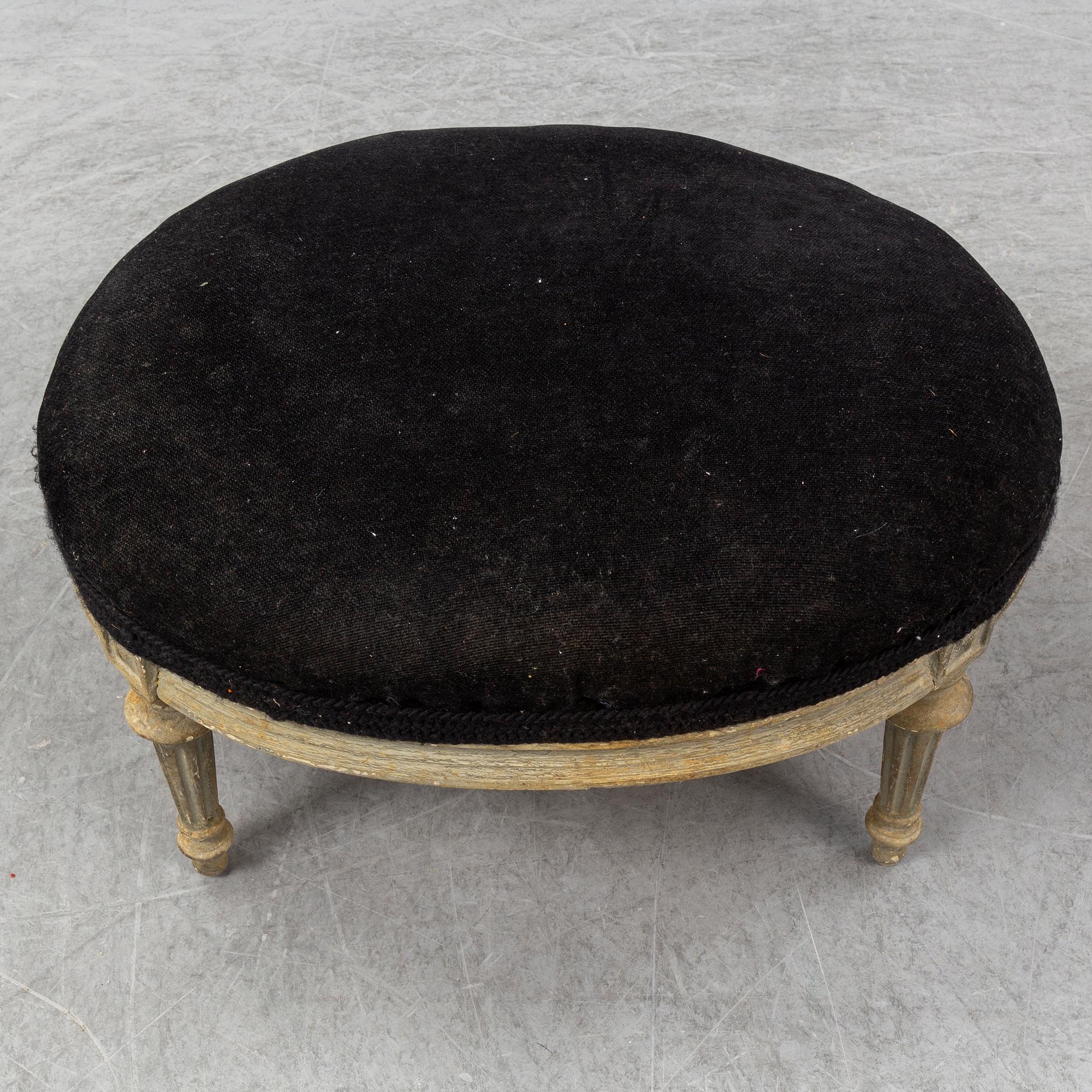 A 18th Century Louis XVI stool.
