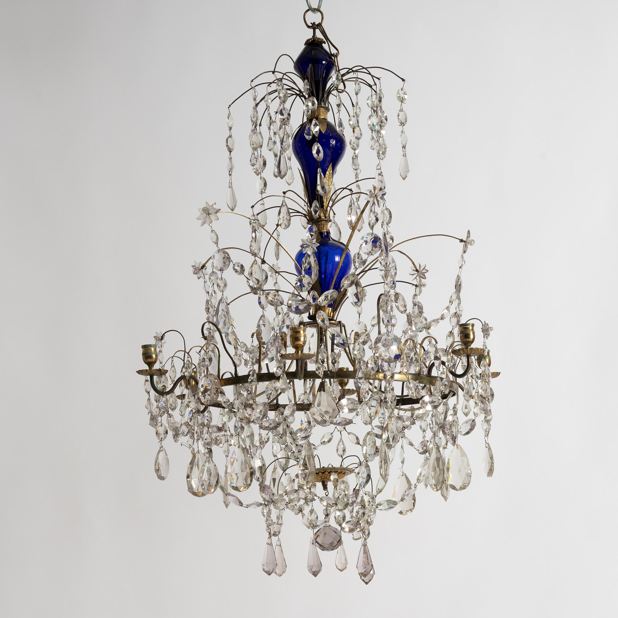 Ljuskrona, Ryssland / Nordeuropa, 1800-tal, Louis XVI-stil.