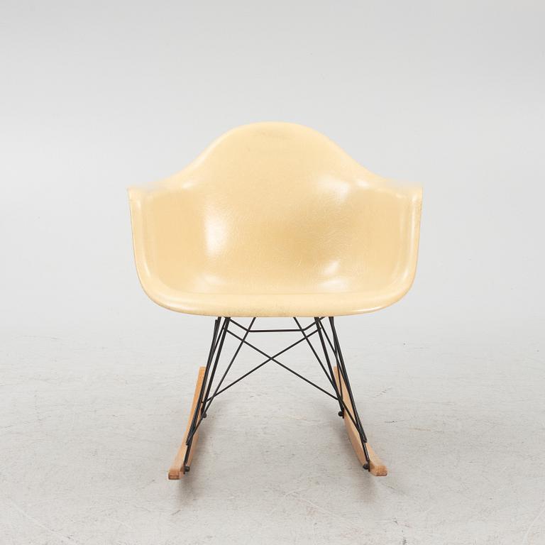 Charles & Ray Eames, a "RAR" rocking chair, Herman Miller, USA, 1961.