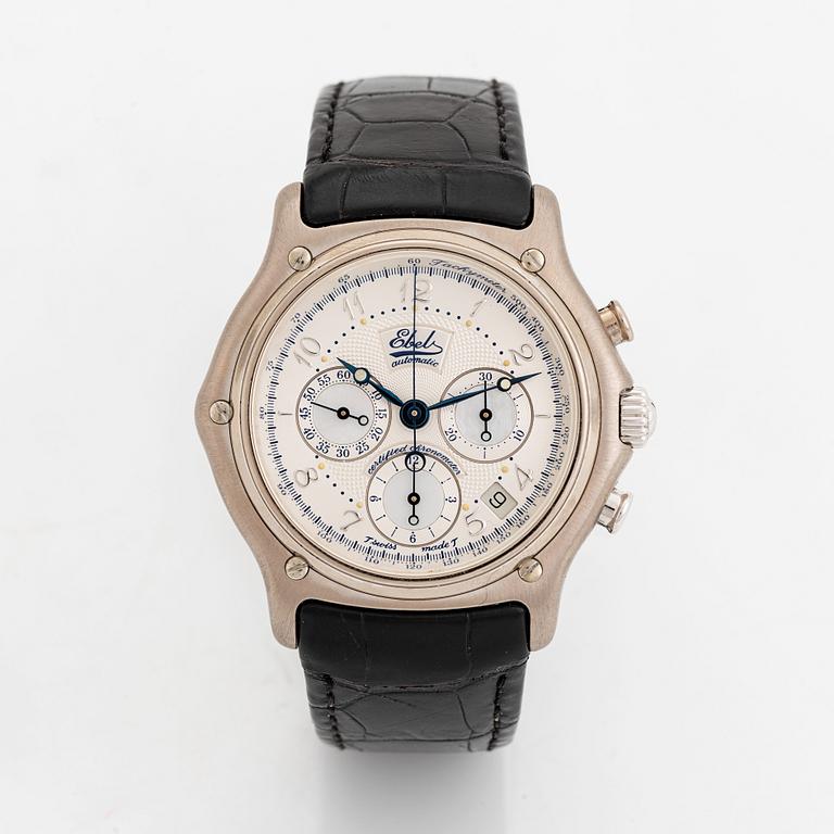 Ebel, Le Modulor, kronograf, armbandsur, 37 mm.