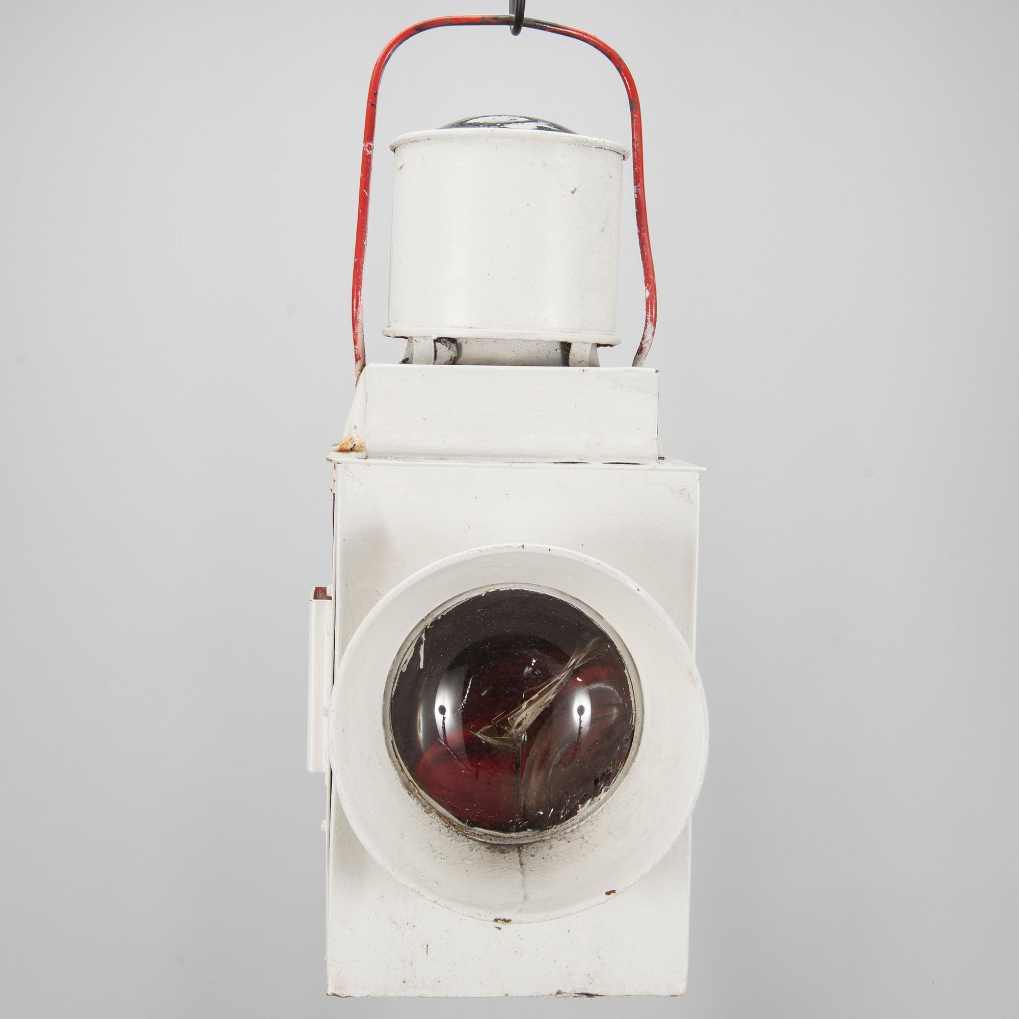 LYKTA, målad metall, 1900-tal.