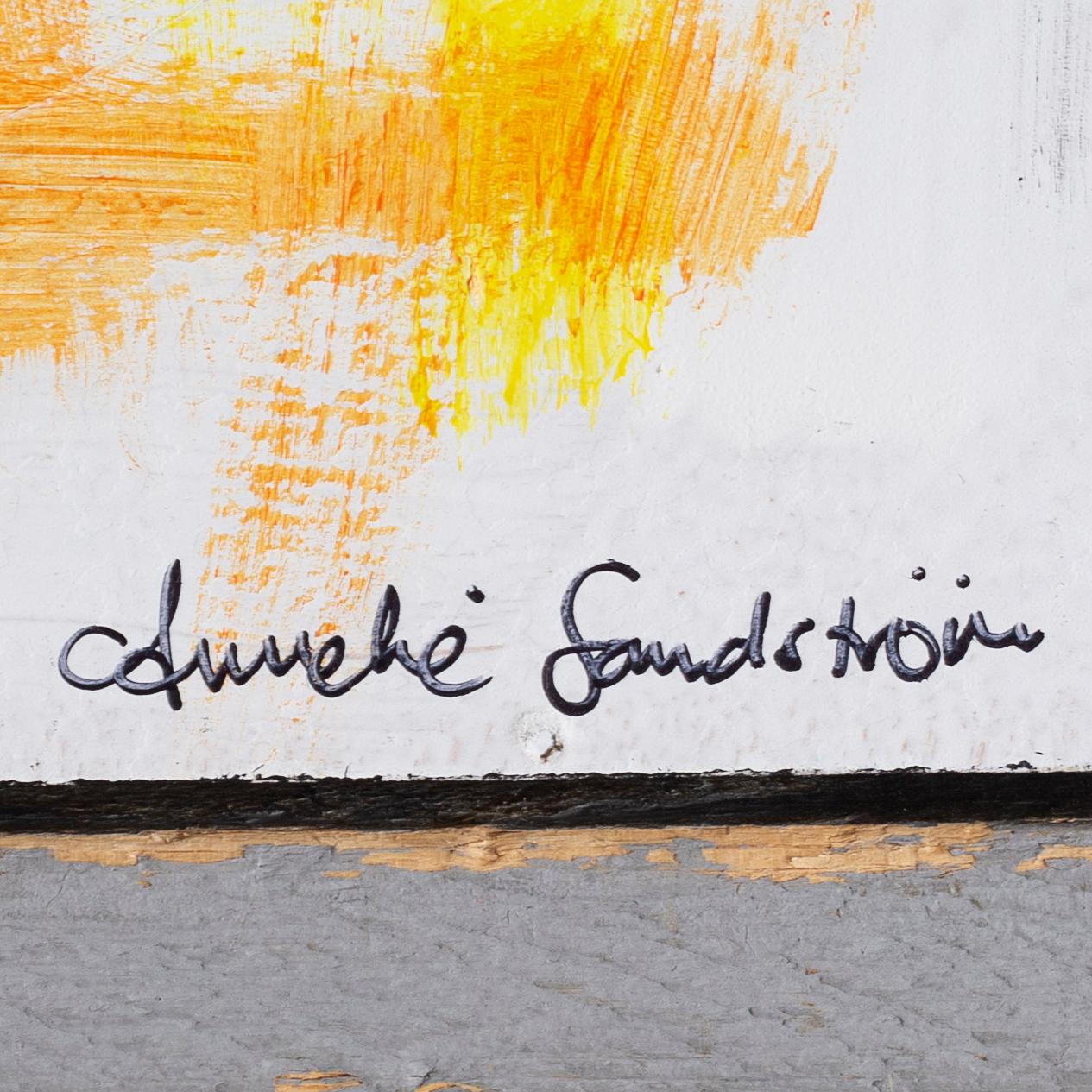 ANNELIE SANDSTRÖM, mixed media on pannel.