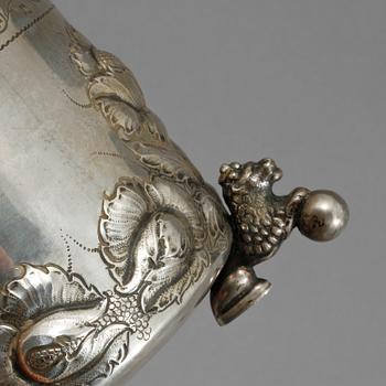 STOP, silver, barockstil, 1946. Vikt 620 gram.