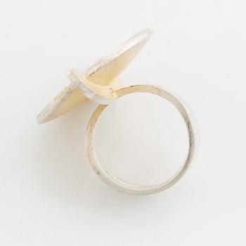 A Lapponia silver ring.