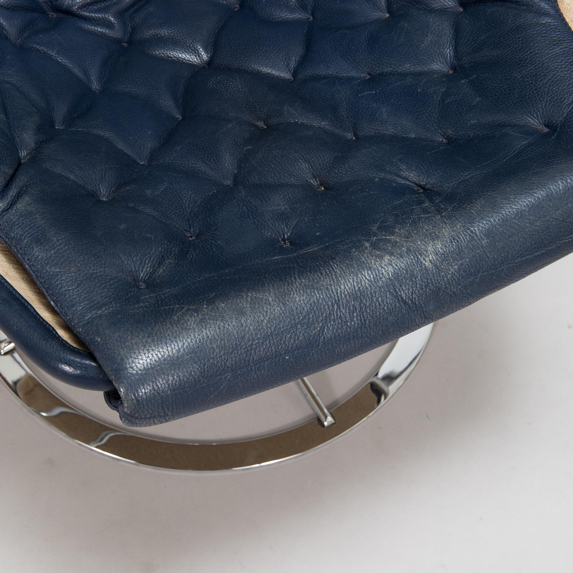 Bruno Mathsson, fåtölj, "Jetson" för Dux. Design år 1969.