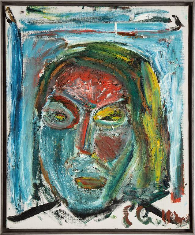 Erland Cullberg, oil on canvas, signed.