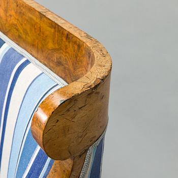 Soffa, biedermeier, Wien 1800-talets mitt.