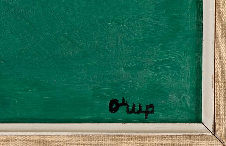 Bengt Orup, olja på duk, signerad.