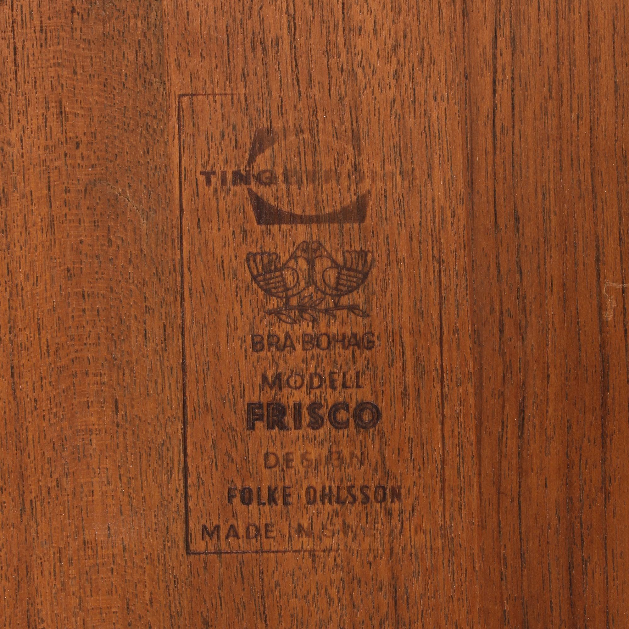 SOFFBORD, "Frisco", Folke Ohlsson, Tingströms, 1950-/60-tal.
