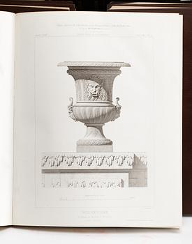 BOOK. "Revue Général de L'árchitecture et des Travaux Publics". Sous la direction de César Daly. (42 volumes).