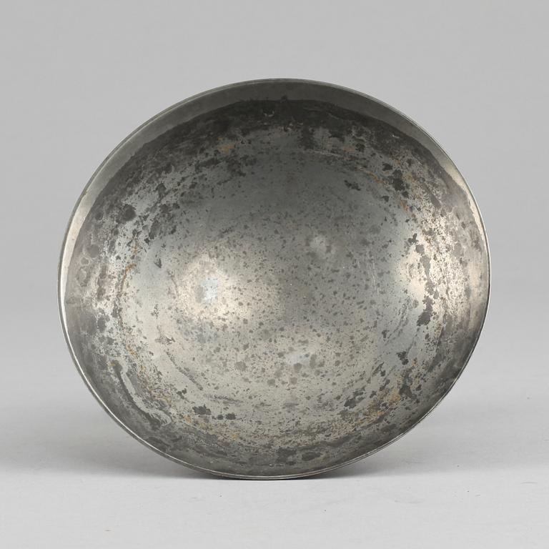 TAZZA, tenn. Art-deco, 1900-talets första hälft.