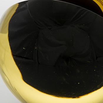 Nanny Still, skulptur, "Melon" signerad Nanny Still Riihimäen Lasi Oy.