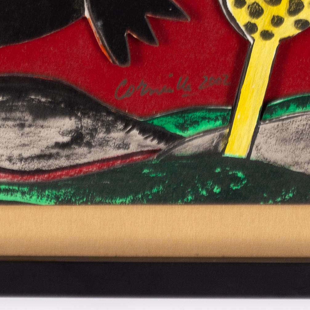 Beverloo Corneille, multiple, relief, signed 3/5.