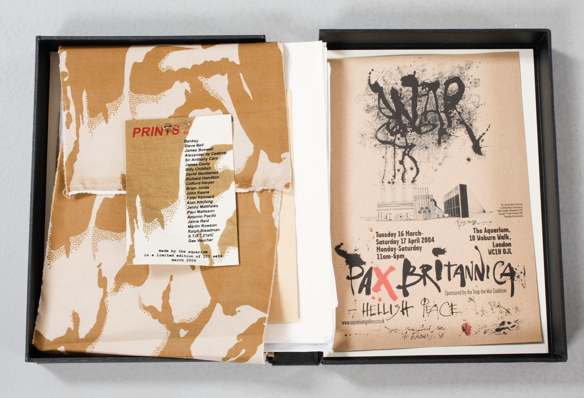 VARIOUS ARTISTS, "Pax Britannica", signed prints.