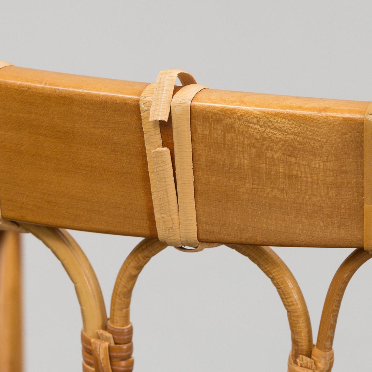 JOSEF FRANK, a pair of chairs, model 1165, Svenskt Tenn, Sweden.