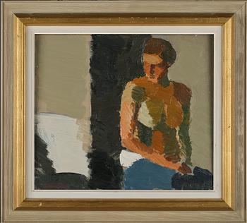 GERHARD NORDSTRÖM, olja på pannå, signerad.