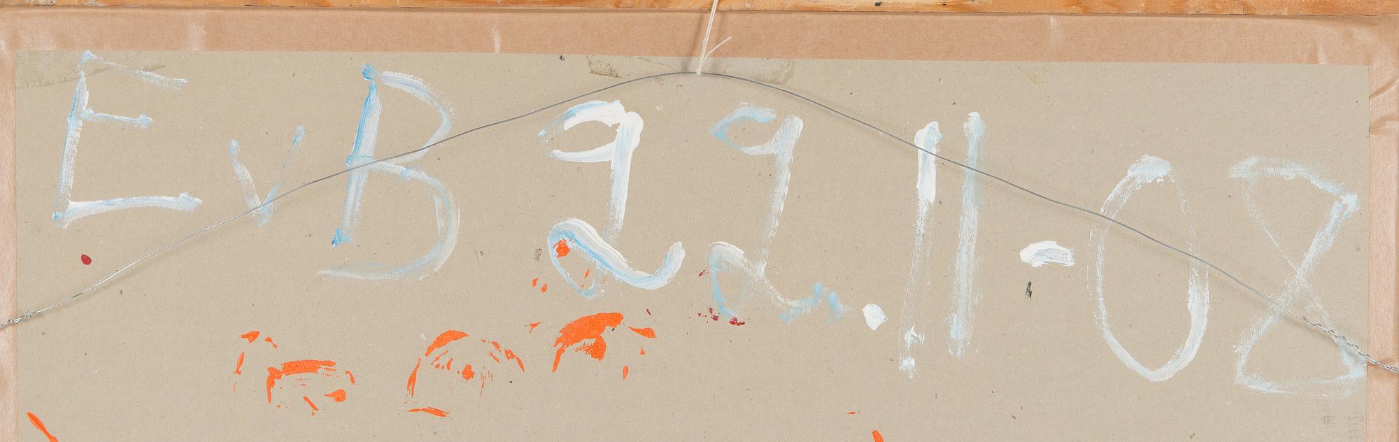 Eero von Boehm, Still life with fruit by the sea.