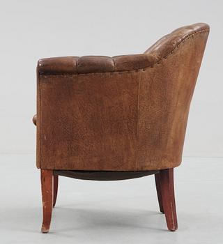 CLUBFÅTÖLJ, 1920/30-tal.