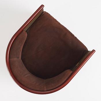Mats Theselius, fåtölj, "Järn/Mocca", ed. 182/360, Källemo, efter 1994.