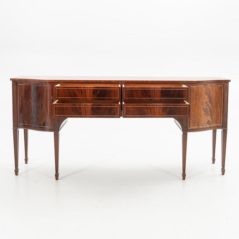 Sidebord, Oscar Edvard Ekelunds snickerifabriks AB, Virserum, 1900-talets mitt.