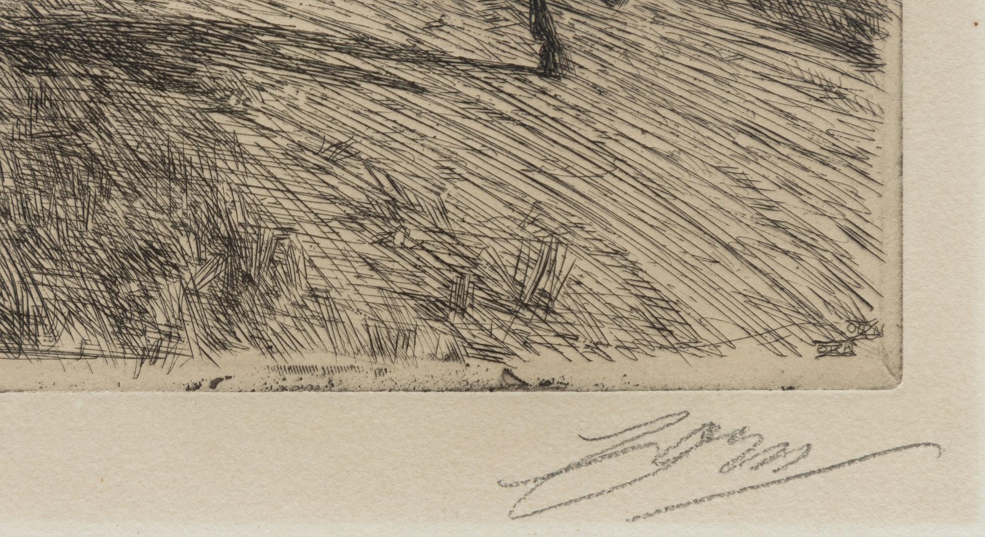 Anders Zorn, "Oväder".