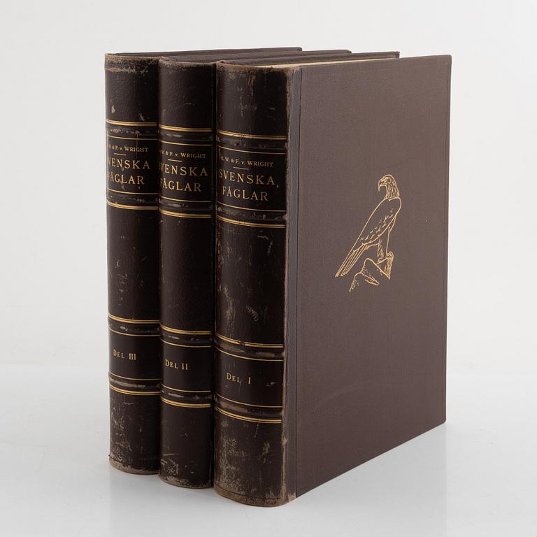 The Wright Brothers, book work, 3 vols "Swedish Birds", 2nd edition. A. Börtzells tryckeri AB, Stockholm, 1927-1929.