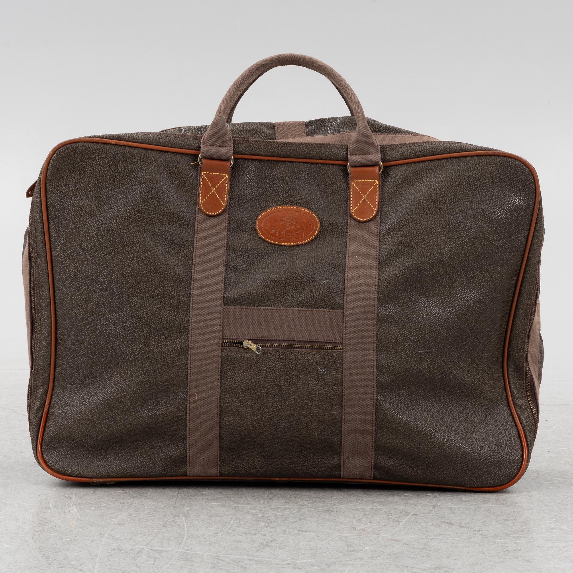Mulberry, resväska, vintage.