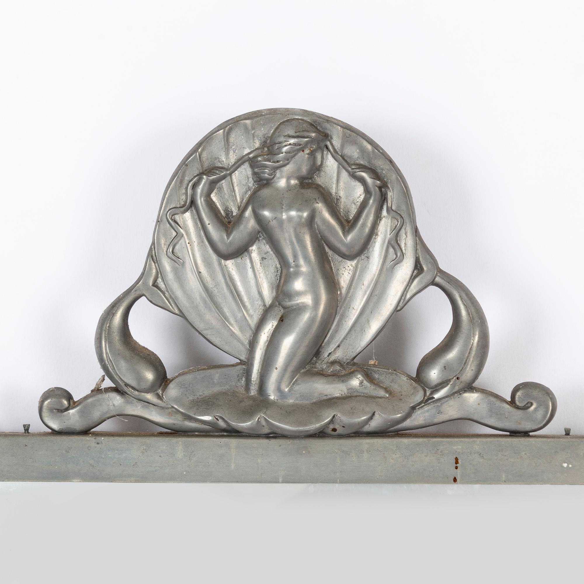 Oscar Antonsson, A Swedish Grace mirror, Ystad MEtall, Sweden, 1930.