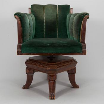 SKRIVBORDSSTOL, art déco, 1930-tal.