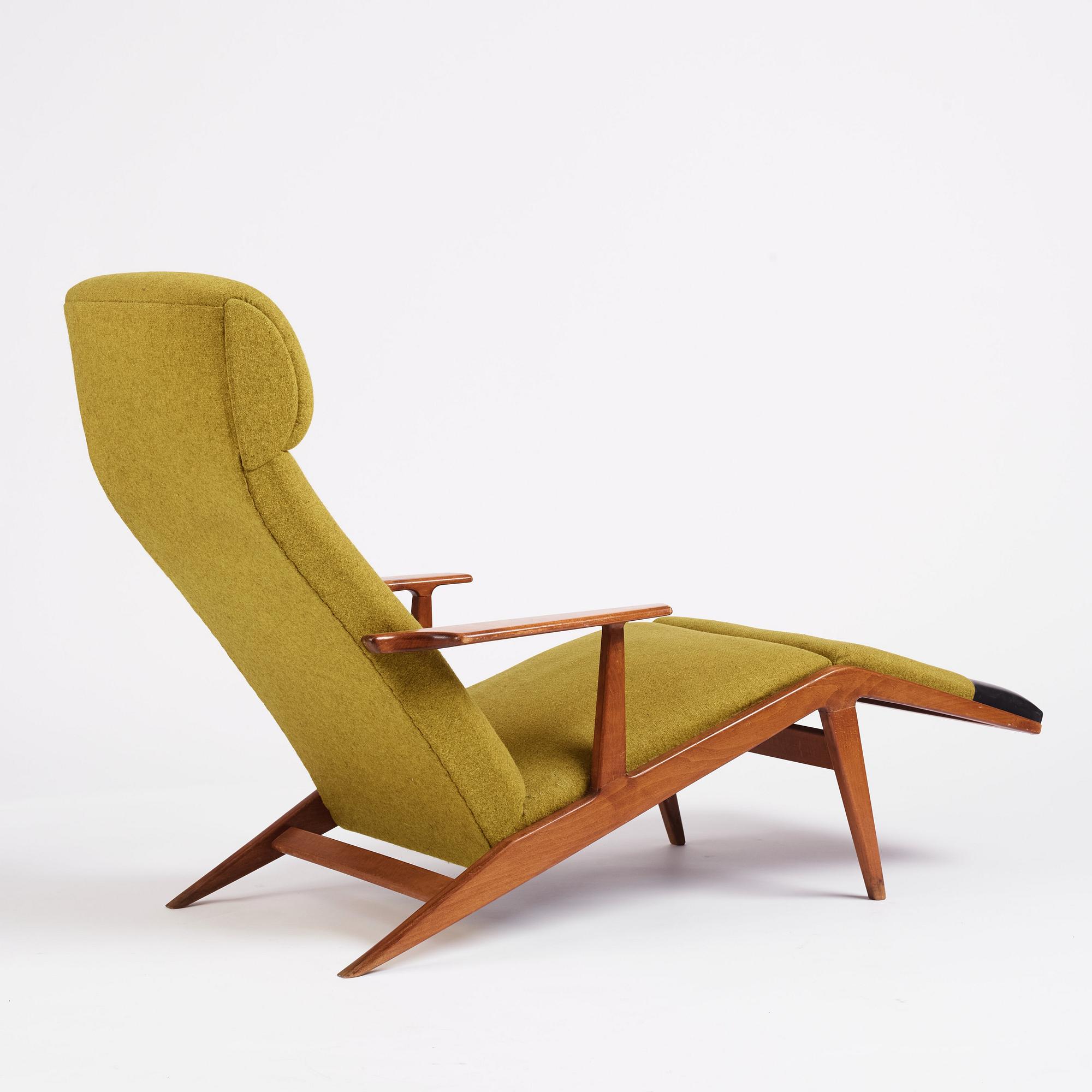 Svante Skogh, an easy chair, model no "231", Engen Möbler, Sweden 1950s.