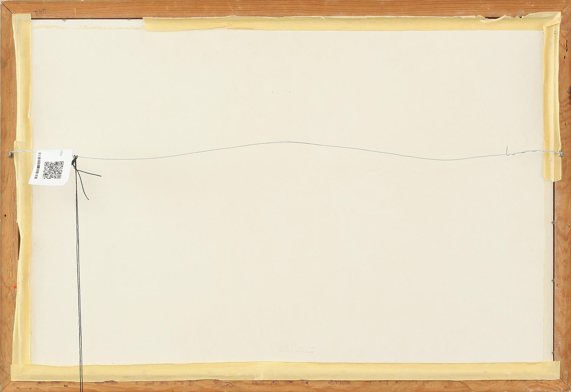 CARL KAISER-HERBST, olja på pannå, signerad och daterad 1914.