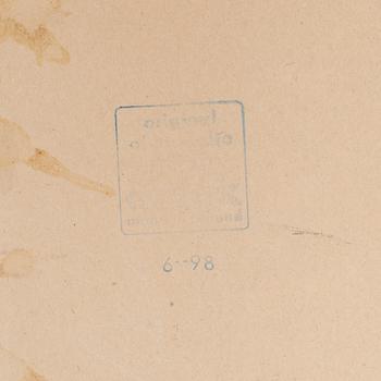 MATBORD, tvådelat, bord 96, Alvar Aalto, Artek, Finland, 1980-tal.