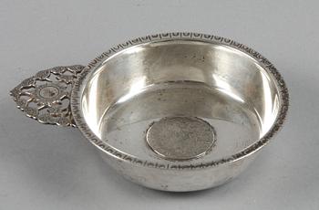 VINPROVARKOPP, silver, WA Bolin, Stockholm, 1946. 169 g.