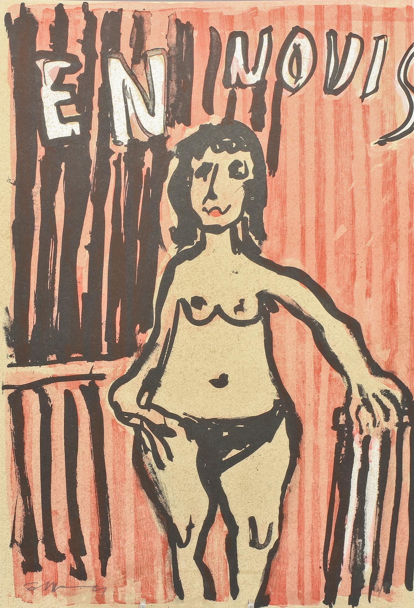 GÖSTA WERNER, 14 st, färglitografier i två kassetter.