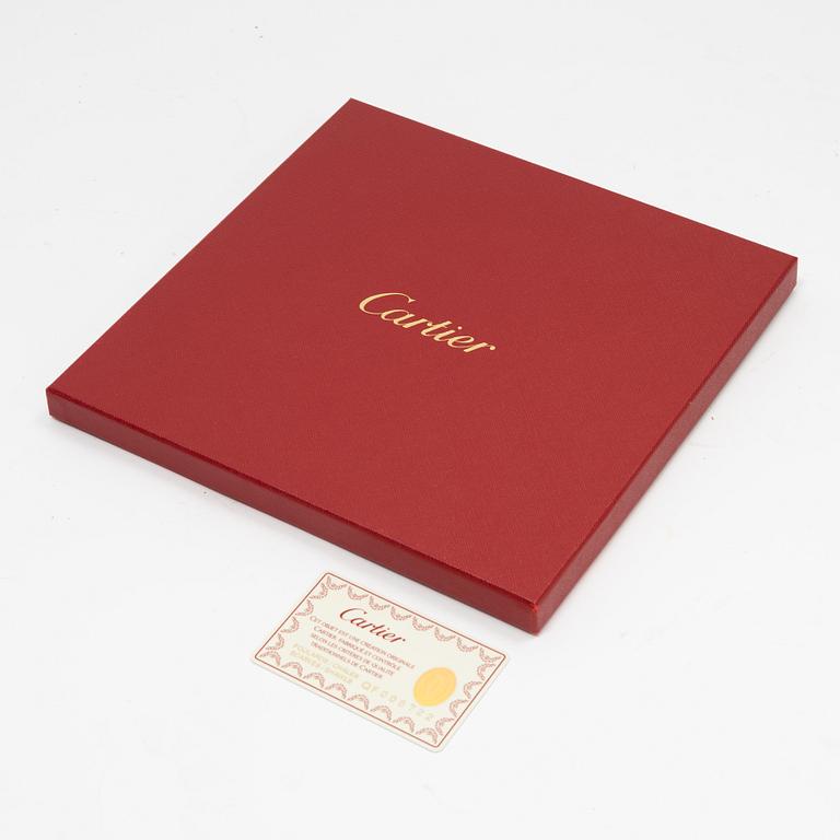 Cartier, a silk scarf.