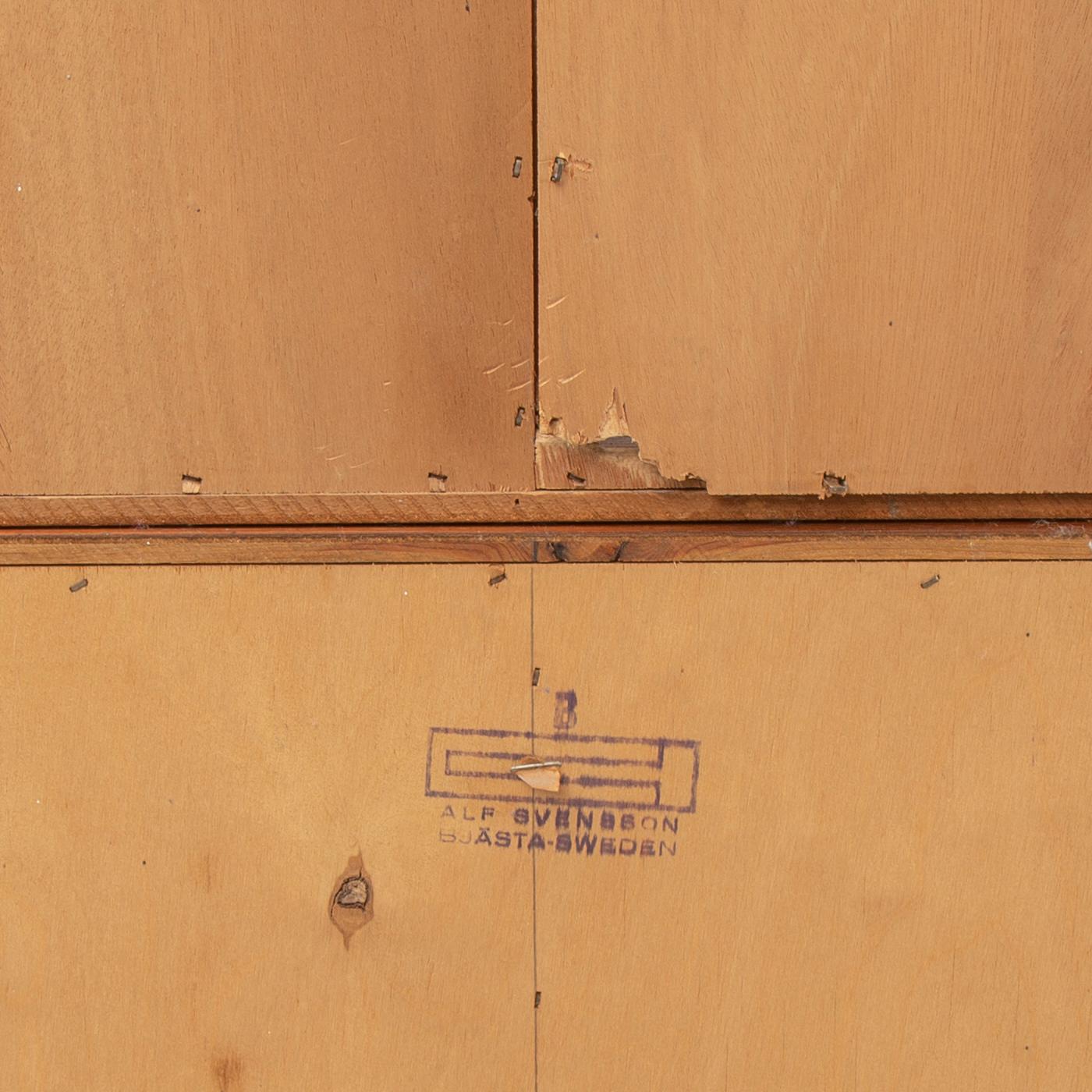 Alf Svensson, a teak bookcase, Bjästa Snickerifabrik, 1960's.