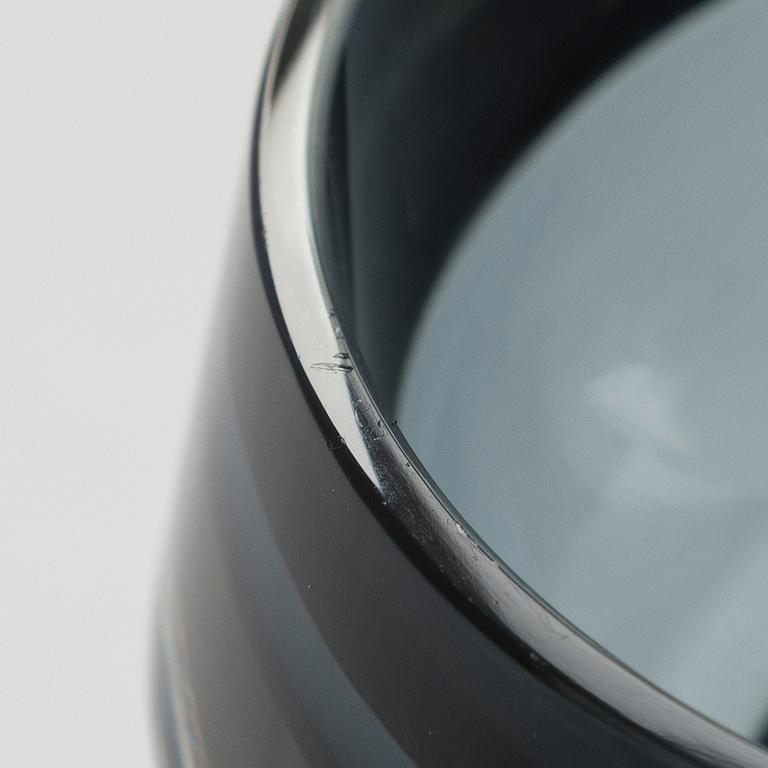 Kaj Franck, vase, glass, model "KF 260", signed K. Franck Nuutajärvi Notsjö -59. Designed in 1959.