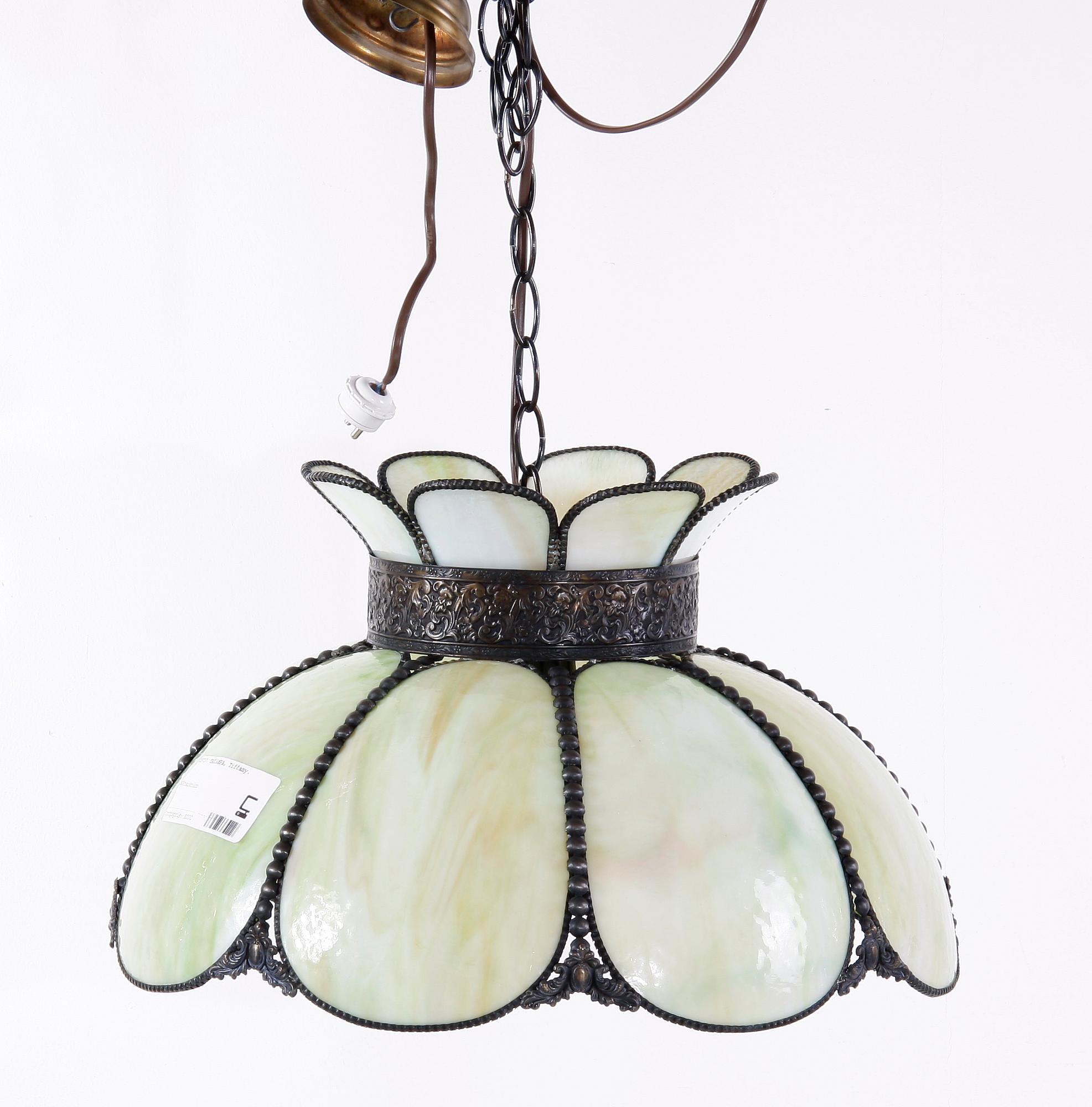 TAKARMATUR, Tiffanystil, glas och metall.