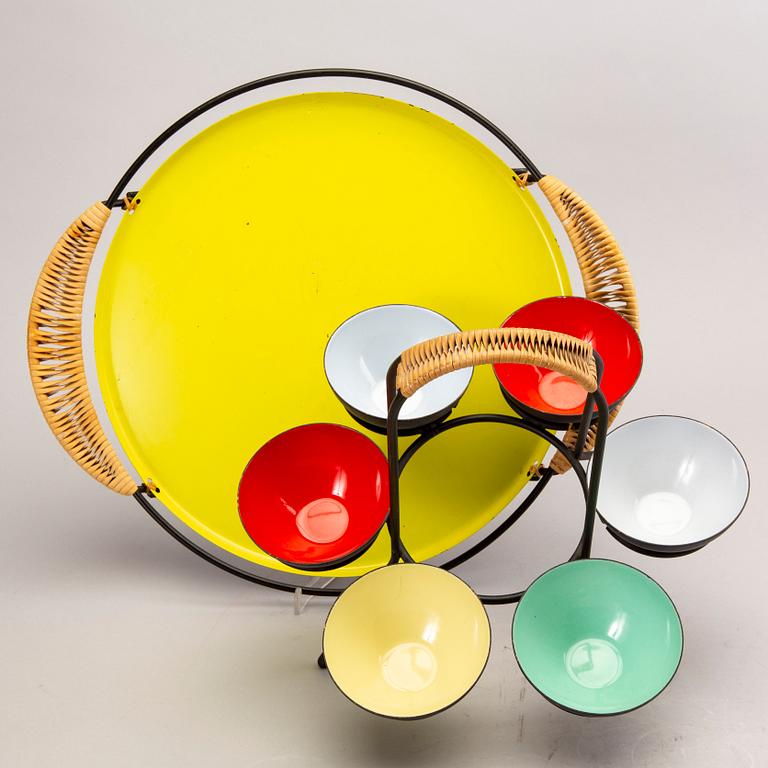 Herbert Krenchel, a tray and stand mid 1900s.