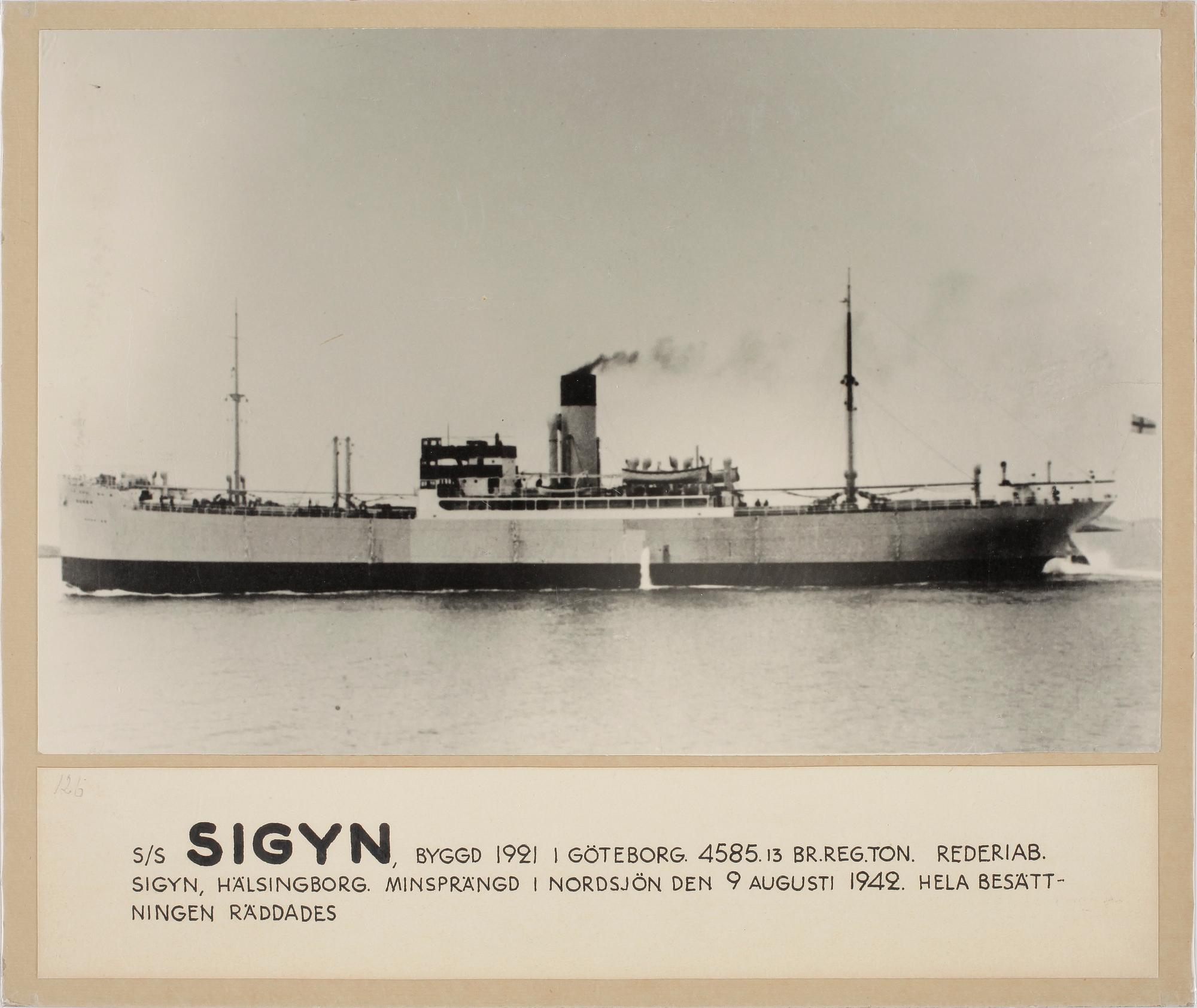 PARTI MARINHISTORIA, ca 90 delar, 1900-tal.